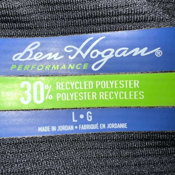 Ben Hogan Golf Performance Solid Textured Polo Shirt - Picture 6 of 11